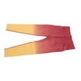 thumbnail image 4 of Pantalones de levantamiento de cadera Color degradado rosa amarillo Talla L Leggings de talle alto de secado rápido para mujer, 4 of 8
