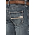 thumbnail image 4 of Rock & Roll Denim Men's And Medium Wash Pistol Bootcut Stretch Jeans Medium Wash 36W x 32L  US, 4 of 4