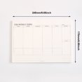 thumbnail image 6 of SagaSave Schedule Notepad Paper 60 Sheets Pages for Notes Messages Writing Weekly Plan, 6 of 6