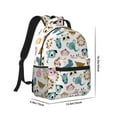 thumbnail image 2 of Uemuo Cartoon Animals Printed Student Durable Water-resistant Backpack,Travel Backpack,Outdoor Activities Backpack, Laptop Backpack, Multi-compartment Backpack, 2 of 5