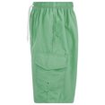 thumbnail image 3 of iBerryNY Mens Swim Trunks Adult Male Board Shorts Quick Dry, Cargo Pocket, Green, 2X-Large, 3 of 4