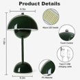 thumbnail image 5 of LED Flowerpot Table Lamp,Modern Macaron Lamp, Dimmable Table Lamp with 3 Colours, 5 of 5