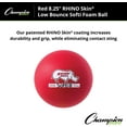 thumbnail image 3 of Champion Sports Softi Rhino Skin Ball, 8", Red, 3 of 5