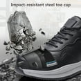 thumbnail image 5 of Steel Toe Cap Trainers Men Women Breathable Safety Trainers Lightweight Cushioning Work Shoes Breathable Non-Slip, 5 of 7