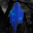 thumbnail image 6 of NWOKYZGH 47" Light Up Hanging Ghosts Halloween Flying Ghost with LEDs Porch Yard Garden Tree Party Holiday Decorations, 6 of 9