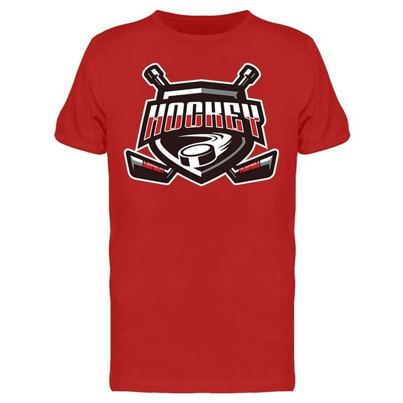 Hockey Mascot T-Shirt Men -Image by Shutterstock, Male Medium