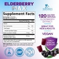thumbnail image 3 of Elderberry Immune Support Gummies - Powerful Black Elderberry Extract Sambucus Nigra Vitamin Supplement - Natural Daily Immune Support Adults & Kids Ages 4+ Love - Delicious Berry Flavor - 60 Gummies, 3 of 10