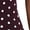 Purple, variant on Annhoo Womens Summer Dress Spaghetti Strap Trendy Polka Dots Sleeveless Midi Dress Casual Side Slit Elegant Cami Dress