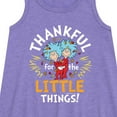 thumbnail image 2 of Dr. Seuss - Thanksgiving Is A Family Thing - Toddler and Youth Girls A-line Dress, 2 of 5