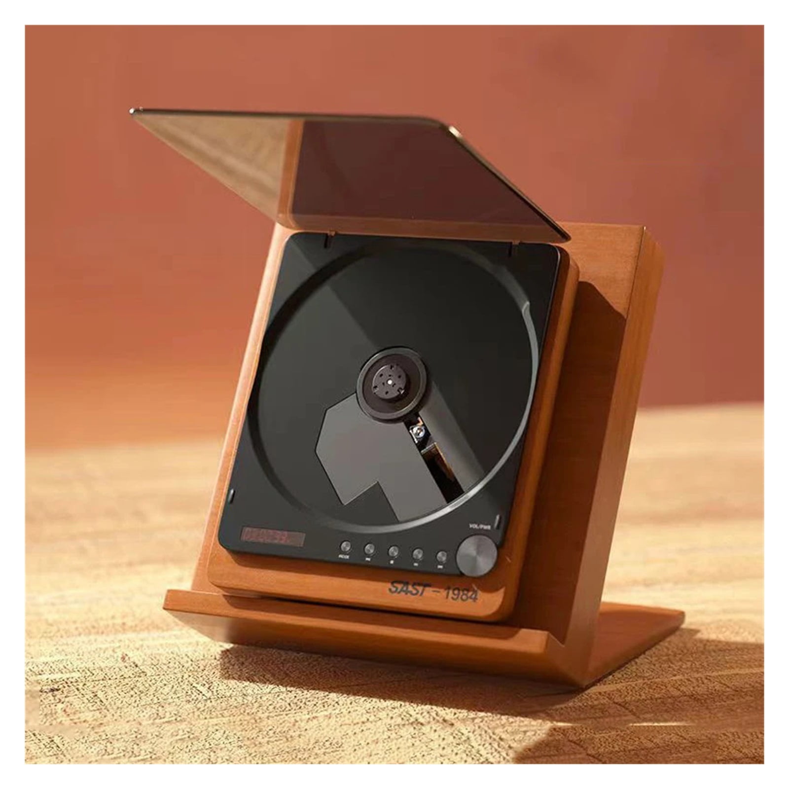 Bluetooth Walkman Portable Home HIFI Fever Grade Professional CD Player Retro Listening Album ,Multi-Functional