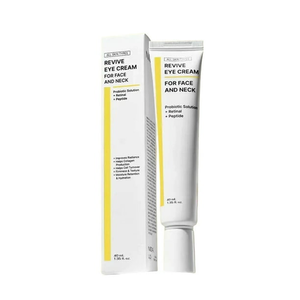 NIDA Revive Eye Cream For Face And Neck | Probiotic Solution