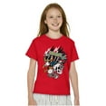 thumbnail image 4 of Live Fast Eagle Skull Dice Tattoo Crewneck T Shirts Boy Girl Teen Brisco Brands S, 4 of 6