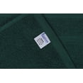 thumbnail image 5 of Linteum Textile Face Towel Set, 12x12 Inch, 100% Soft Cotton, 16 Single Ring Spun Washcloths, Absorbent & Durable Face Towel for Household, Spa, Gym and Hotels - 12 Pack (Hunter Green), 5 of 5