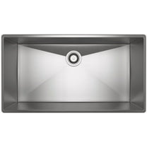 ROHL RSS3318SB Multicolor Stainless Steel 34 Inch Undermount Single Basin Sink