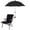 muticolor, variant on 50% off,Chair Umbrella With Universal Clamp Adjustable Beach Umbrella With 27.1in Stroller Universal Clamp Beach Umbrella With Protection
