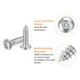 thumbnail image 4 of #6 x 1/2" Torx Security Screws, 20Pack Button Head, Self Tapping Screws, 304 Stainless Steel Anti-Theft Screws, 4 of 6