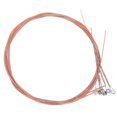 thumbnail image 2 of Lot de 3 cordes de guitare acoustique en acier de rechange, 8 médiators en celluloïd pour artistes zxs0002, 2 of 4