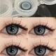 thumbnail image 1 of Lentes de contacto de colores para miopía, lentes de contacto cosméticas con dioptrías, negro, gris, ojos anuales, maquillaje de pupila hermosa, 2 unids/lote por par, 1 of 3