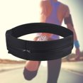 thumbnail image 1 of Riñonera Para Correr Bolsas de cintura para correr Bolsa oculta elástica para correr para deportes al aire libre (Negro) Sywqhk Para Estrenar, 1 of 8