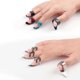 thumbnail image 3 of Guitar Slide and Picks Set for Acoustic/Electric Guitars, Stainless Steel Tone Bar with Celluloid Finger Picks, 3 of 5