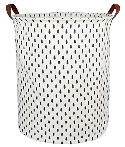 Fox BOOHIT Storage Baskets,Canvas Fabric Laundry Hamper-Collapsible Storage Bin with Handles,Toy Organizer Bin for Kids Room,Office,Nursery Hamper Home Decor