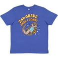 thumbnail image 3 of Inktastic 2nd Grade Here I Come Cute Back to School Otter Youth T-Shirt, 3 of 5