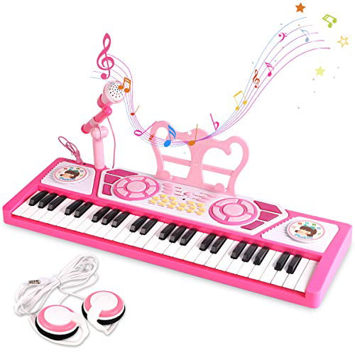 Boley Electronic Toy Keyboard Kid and Toddler Piano Toy 1 Pack Mini Toy Piano for Kids Musical Instruments for Boy and Girl Children Ages 3 and Up 