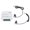 Black, variant on Riousery Smart Energy Meter Real Time APP Electricity Consumption Monitor with 2x80A Current Transformer AC100-240V Black