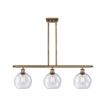 

Innovations Lighting 516-3I-11-36 Athens Linear Athens 3 Light 36 Wide Linear Pendant -