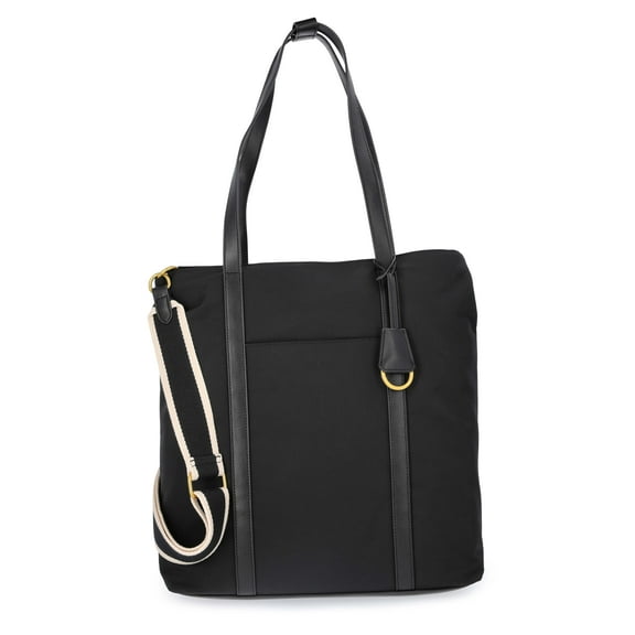 Free Assembly Women's Tote Bag, Black