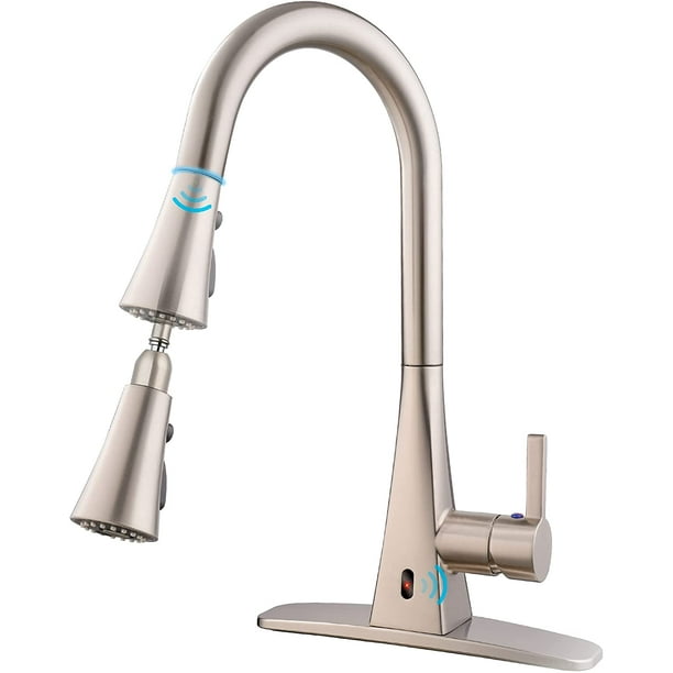 Touchless Kitchen Faucet Automatic Motion Sensor with 3 Flow Modes