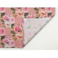 thumbnail image 5 of S4Sassy Pink Stripe & Ranunculus Floral Re-Usable Napkin Dinning Set Wedding Party Table Linen 18 x 18"(Pack of 6), 5 of 7