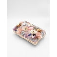 thumbnail image 5 of Floral Evening Bag for Women Beaded Clutch Purse with Sequins & Rhinestone Wedding Party Handbag with Chains, 5 of 6