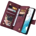 thumbnail image 5 of Samsung Galaxy A53 5G Series Premium Vintage Leather Magnetic Closure Zipper Pocket Wallet Case, 5 of 13