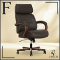 thumbnail image 2 of Finch Neo Two Mid Back Modern Office Chair with Gentle Ergonomic Contours Brown, 2 of 8