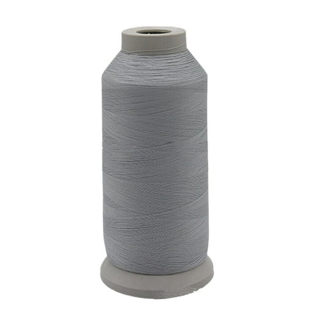 CUITING Fil à Coudre en Polyester pour la Maison 210D/3 Ligne Haute Résistance 1190 Yards avec Fil de Rembourrage Robuste pour Cuir et Autres Tissus Lourds (Noir)