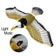 thumbnail image 3 of Colgante de Luminoso de Miedo de Pájaro Volador con Música, Espantapájaros de Pechera Natural Zulema simulación Flying Hawk, 3 of 8