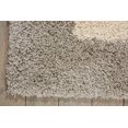 thumbnail image 3 of Nourison Amore 7'10" x 10'10" Ivory/Silver Shag Indoor Rug, 3 of 4