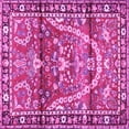 thumbnail image 1 of Ahgly Company Indoor Square Persian Pink Traditional Area Rugs, 5' Square, 1 of 4