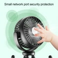 thumbnail image 5 of Frogued Cooling Fan Battery operated Adjustable ABS Three Gears Portable Cooling Fan for Car Seat (Blue B), 5 of 13