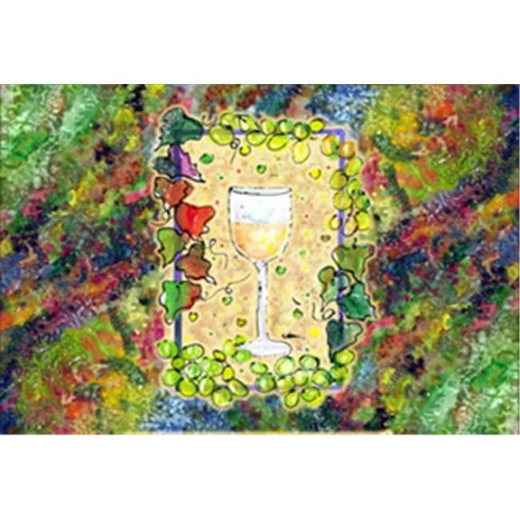 Carolines Treasures 8617PLMT Wine Fabric Placemat