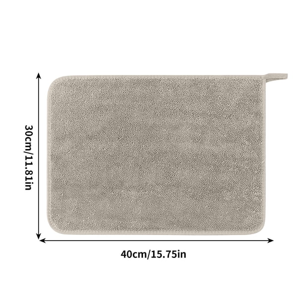 Toallas de baño Espesar el paño de toalla especial para una fuerte absorción de agua y limpieza Absorción de agua Fibra fina No deja caer el cabello Toallitas de limpieza para el hogar Toallitas