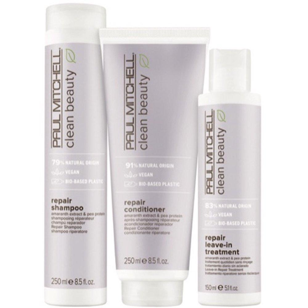 Paul Mitchell REPAIR TRIO Shampoo 8.5 oz, Conditioner 8.5 oz, Repair