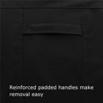 thumbnail image 4 of Youkk Chair Cover Portable Waterproof Washable Breathable PVC Coating Patio Garden Backyard Balcony Covers with Storage Bag Type 3, 4 of 8