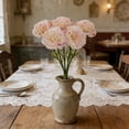 thumbnail image 1 of Ramo de seda con claveles artificiales para bodas y decoración del hogar, flores artificiales para ramos de novia, centros de mesa, fiestas y decoraciones exteriores, 1 of 6