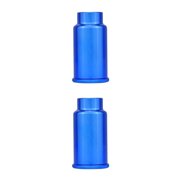Greeniant Horquilla delantera de bicicleta, soporte de lámpara de aleación de aluminio de liberación rápida, Clip de luz de bicicleta, Azul 2piezas