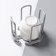 thumbnail image 3 of Inteprter Estante de drenaje para cuencos, organización de cocina, platos de encimera, estante de almacenamiento de platos, soporte de secado Cocina y Comedor blanco Inteprter HA061483-02B, 3 of 6