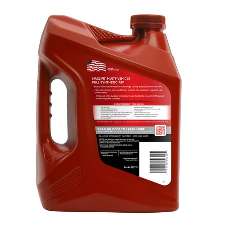 Valvoline Multi-Vehicle (ATF) Full Synthetic Automatic Transmission Fluid 1 GA