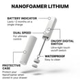 thumbnail image 4 of Milk Foamer Subminimal NanoFoamer Lithium Portátil Blanco, 4 of 8