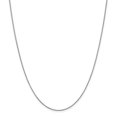 thumbnail image 1 of 925 Sterling Silver .9mm Box Chain Anklet Ankle Bracelet, 1 of 8